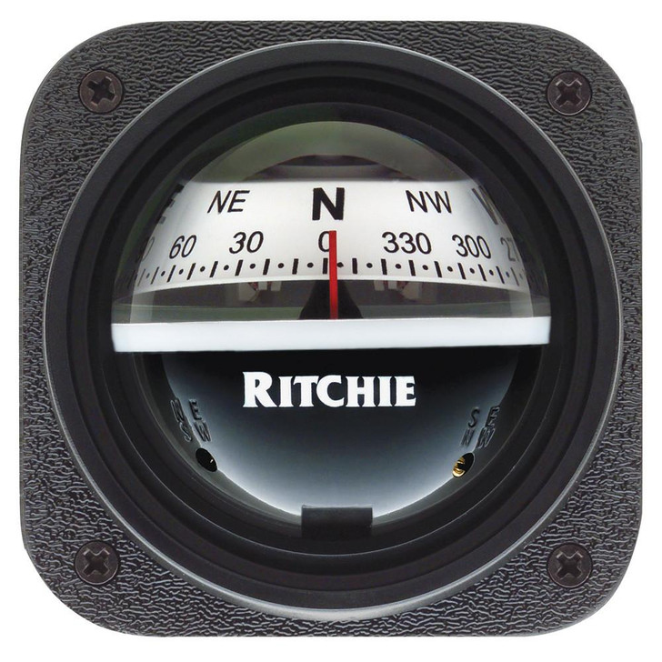  Ritchie V-527 Kayak Compass - Bulkhead Mount - White Dial 