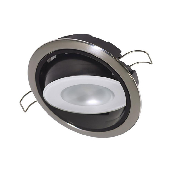  Lumitec Mirage Positionable Down Light - Spectrum RGBW Dimming - Polished Bezel 