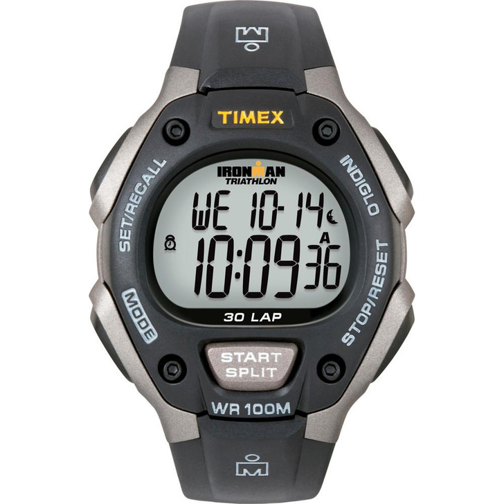  Timex Ironman Triathlon 30 Lap - Black/Silver 