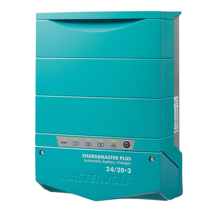  Mastervolt ChargeMaster Plus 24V, 20A, 3-Bank Battery Charger 