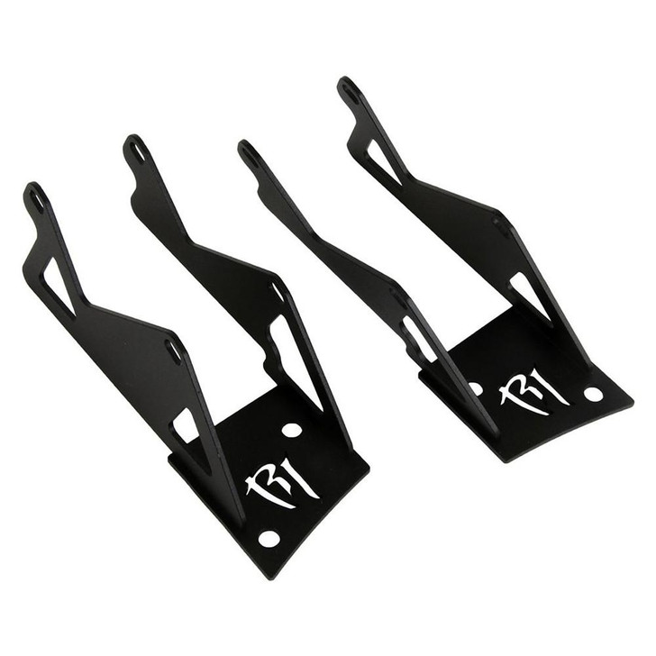  RIGID Industries 2007-2017 Jeep JK Dual D-Series A-Pillar Mount 