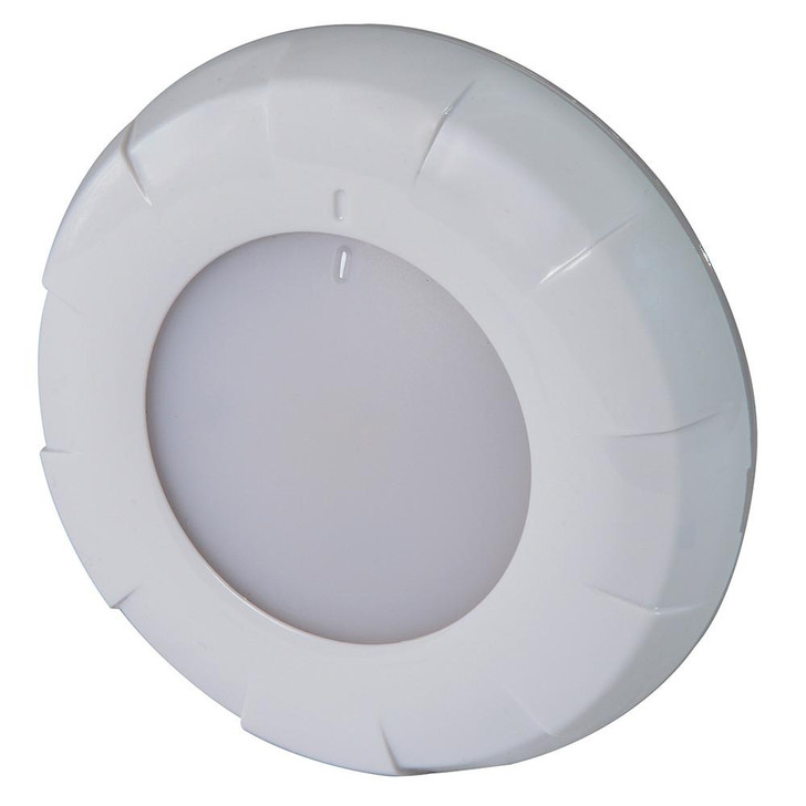  Lumitec Aurora LED Dome Light - White Finish - White/Red Dimming 