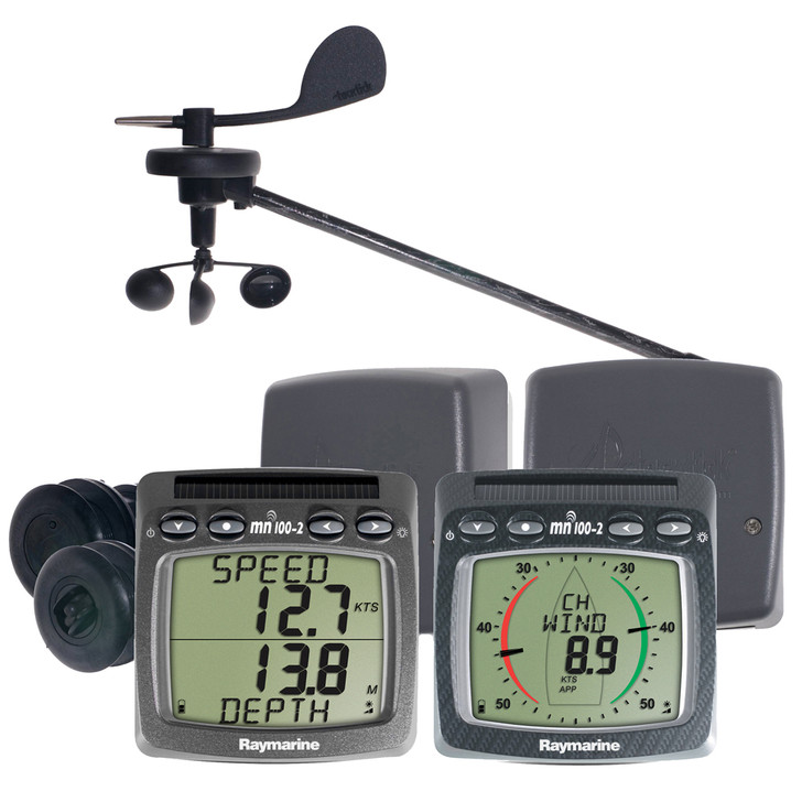 Raymarine Wireless Speed Depth Wind NMEA System