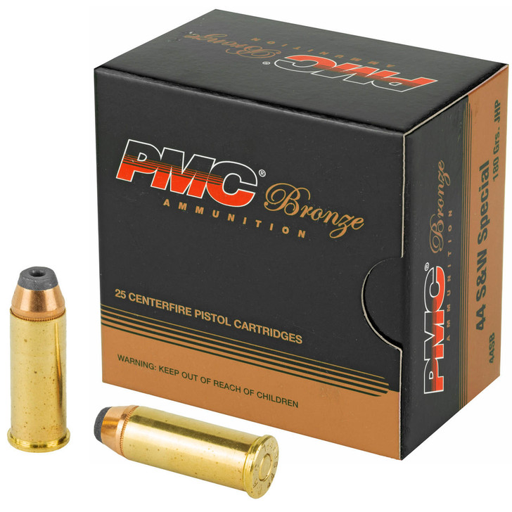 PMC Pmc Brnz 44sw 180gr Jhp 25/500 