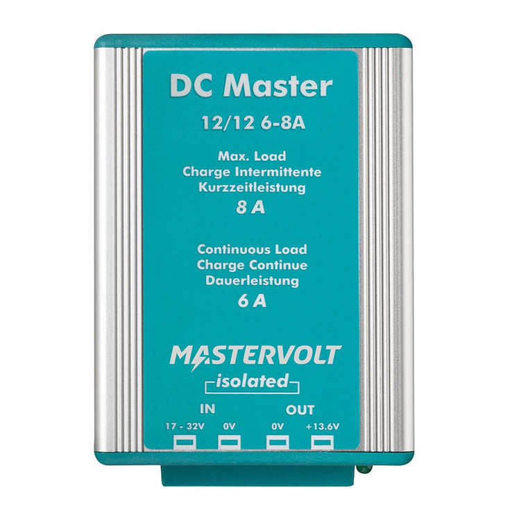  Mastervolt DC Master 12V to 12V Converter - 6A w/Isolator 