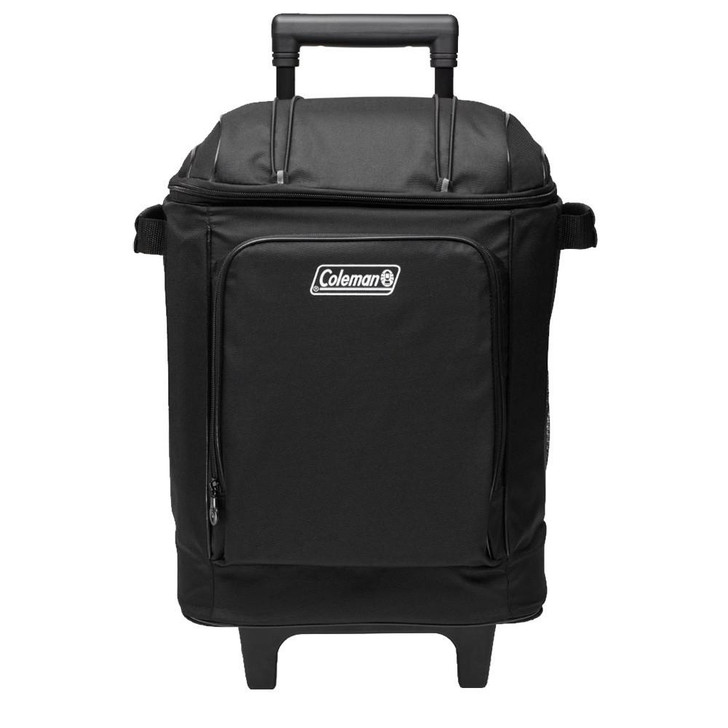  Coleman CHILLER™ 42-Can Soft-Sided Portable Cooler w/Wheels - Black 