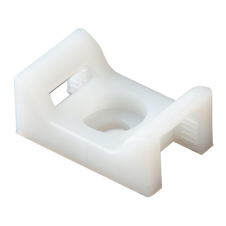  Ancor Cable Tie Mount - Natural - #10 Screw - 100-Piece 