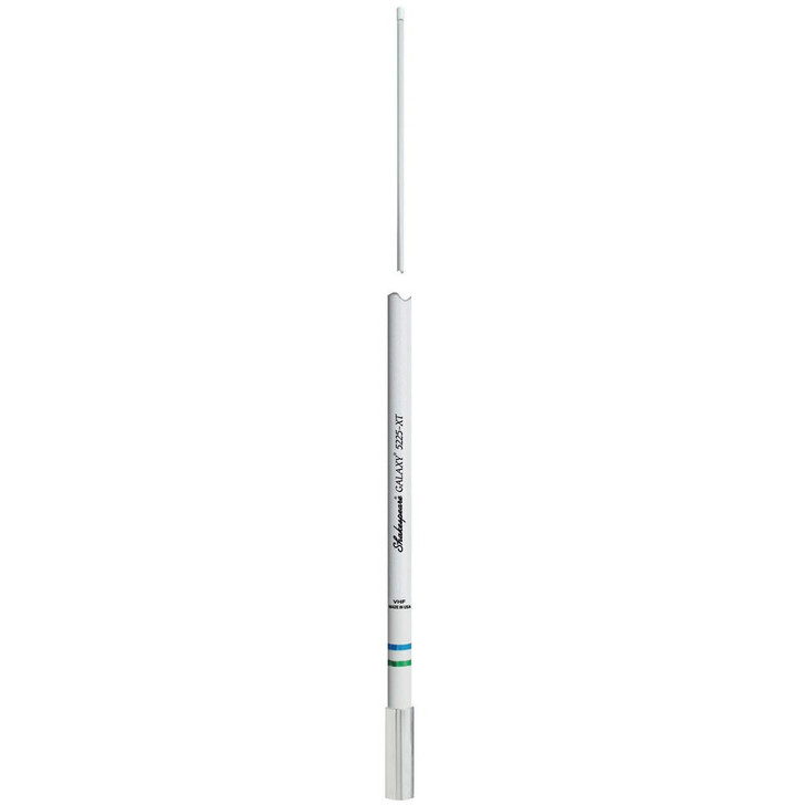  Shakespeare 5225-XT 8' VHF Galaxy Antenna 6dB Gain Reduced Length 