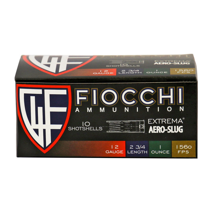 Fiocchi Ammunition Fiocchi 12ga Aero Slug Hv 10/250