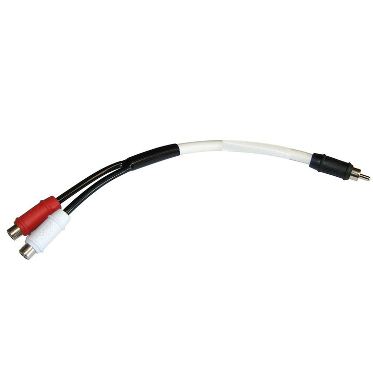 Marine Audio RCA Y-Cable - Single Male/Dual Female 