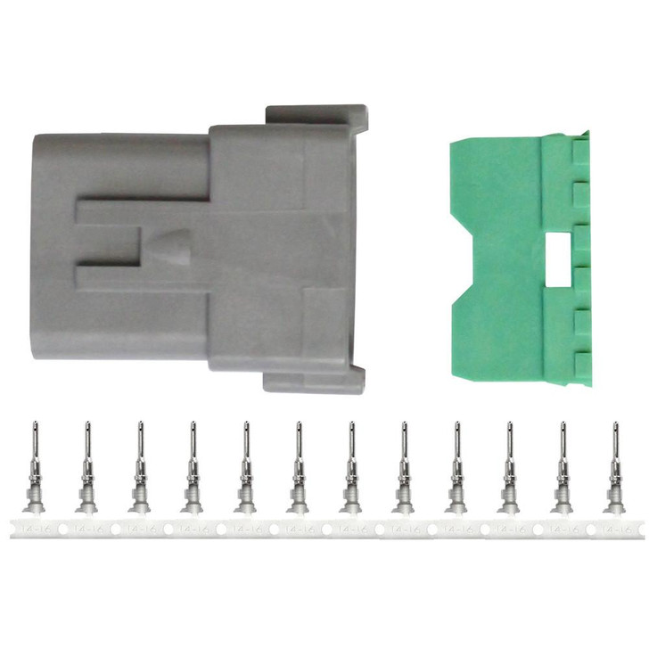 Pacer Group Pacer DT Deutsch Receptacle Repair Kit - 14-18 AWG (12 Position) 