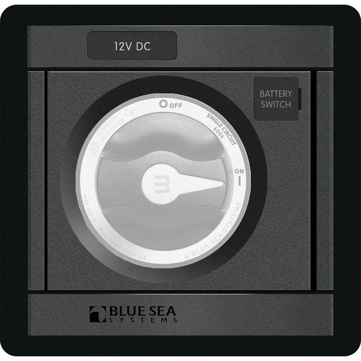 Blue Sea Systems Blue Sea 1139 DC M-Series Black Panel Square 