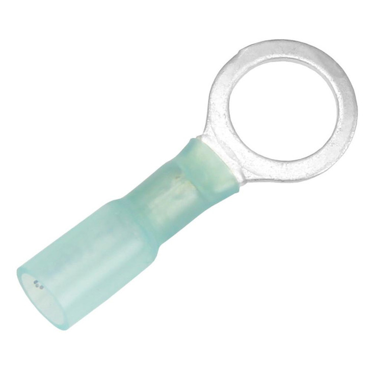 Pacer Group Pacer 16-14 AWG Heat Shrink Ring Terminal - 3/8" Stud Size - 3 Pack 