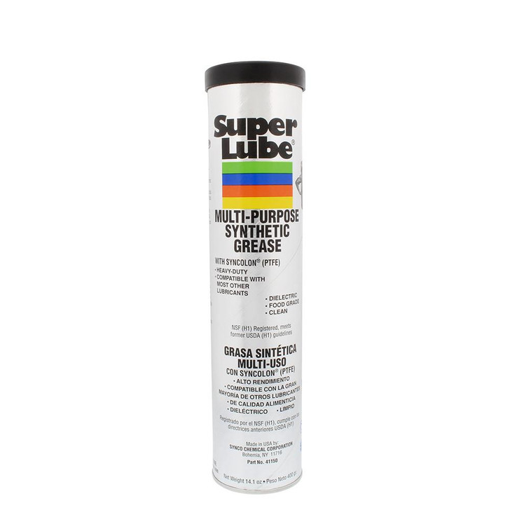  Super Lube Multi-Purpose Synthetic Grease w/Syncolon® (PTFE) - 14.1oz Cartridge 