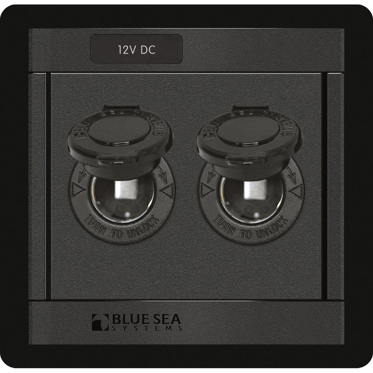 Blue Sea Systems Blue Sea 1472 DC 12V Socket Panel 