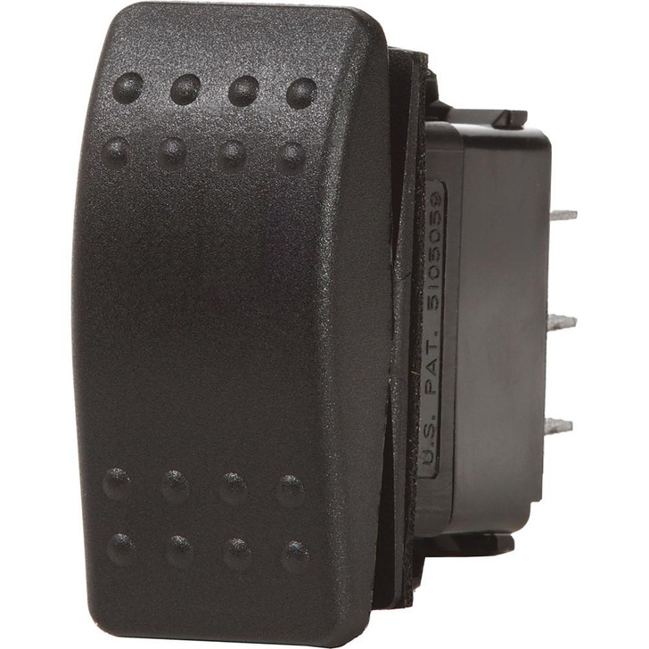 Blue Sea Systems Blue Sea 7935 Contura II Switch DPST Black - OFF-(ON) 