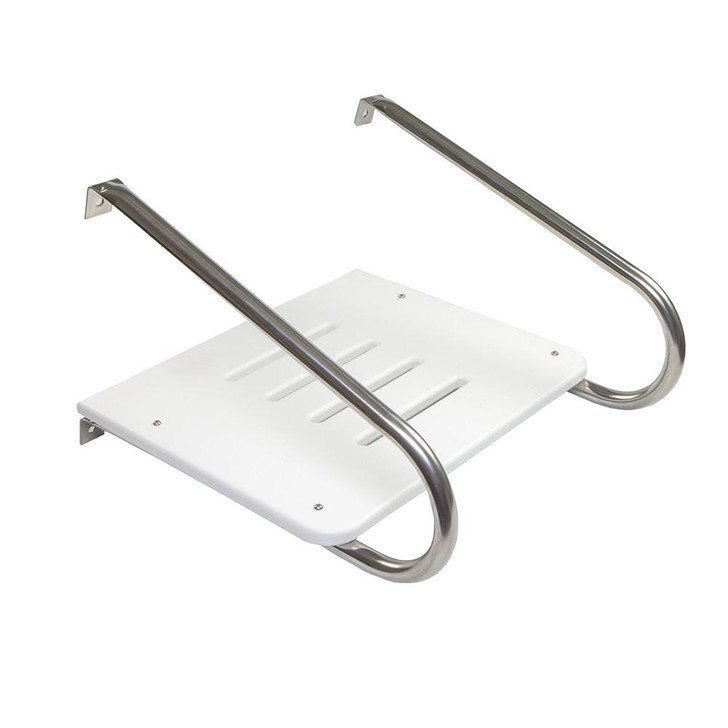  Whitecap White Poly Swim Platform f/Inboard/Outboard Motors 