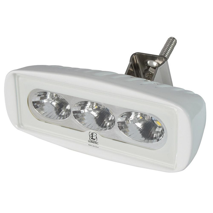  Lumitec CapreraLT - LED Flood Light - White Finish - White Non-Dimming 
