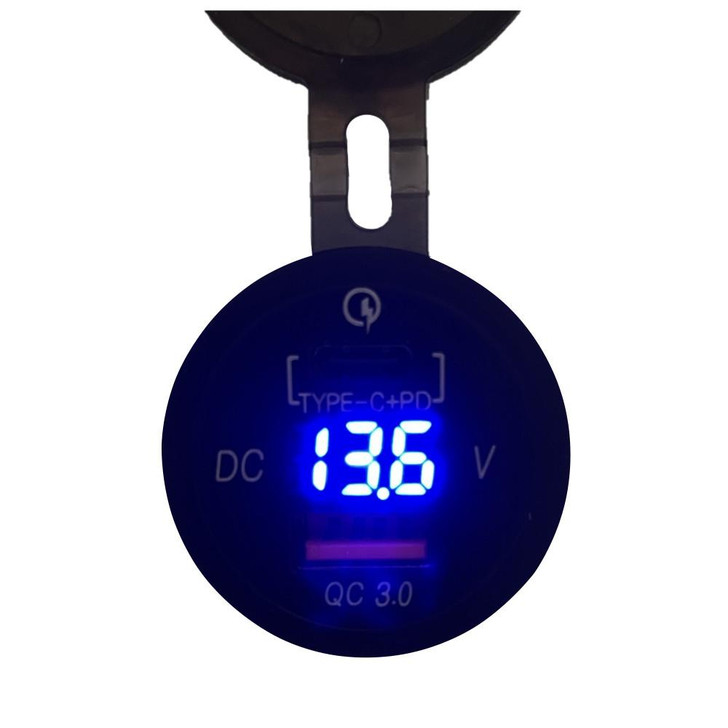  Poly-Planar Panel Mount USB Charging Ports - 12V 