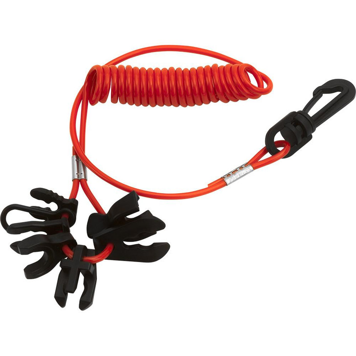  Sea-Dog 7 Key Kill Switch Universal Lanyard 