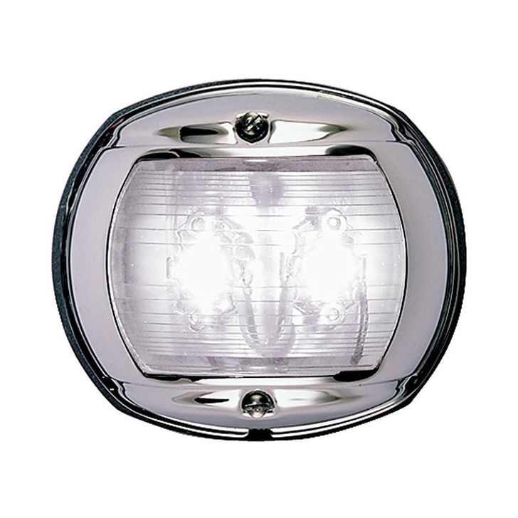  Perko LED Stern Light - White - 12V - Chrome Plated Housing 