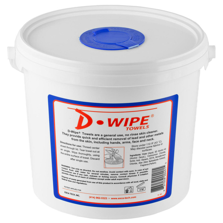D-Lead D-wipe Towels 6-70 Ct Canisters 