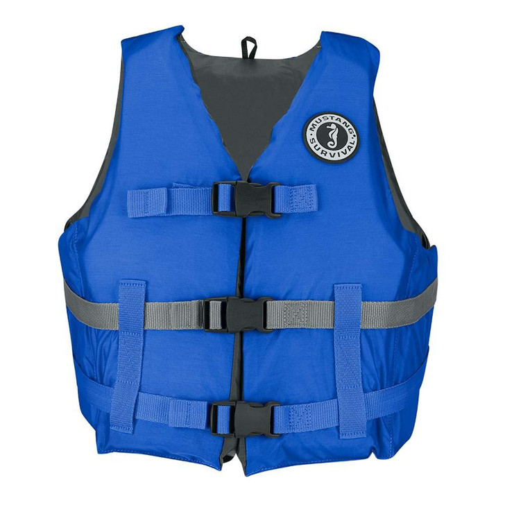 Mustang Survival Mustang Livery Foam Vest - Blue - XL/XXL 