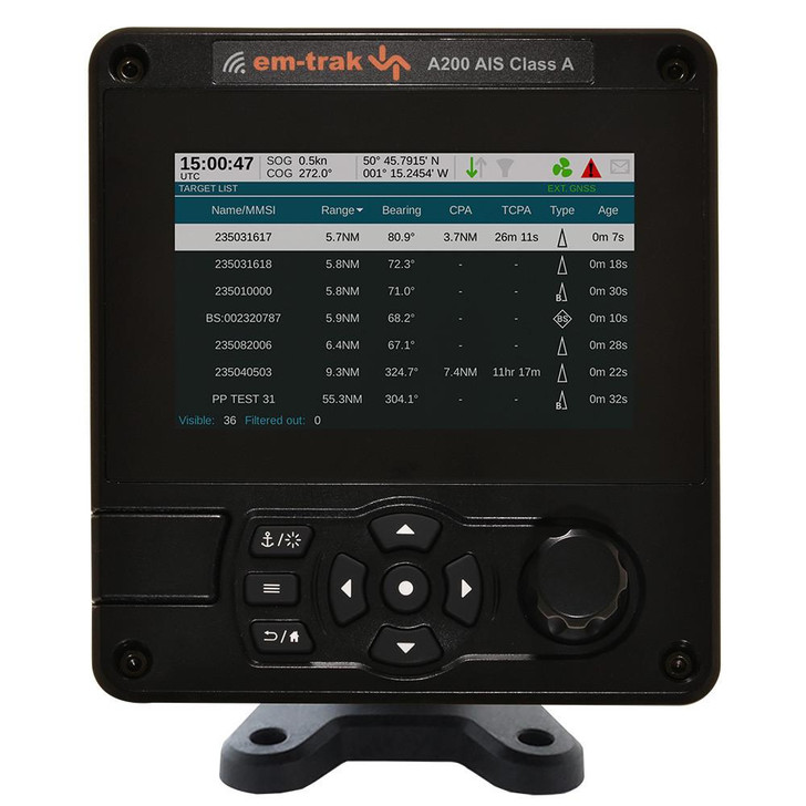  em-trak A200 Class A AIS Transceiver 