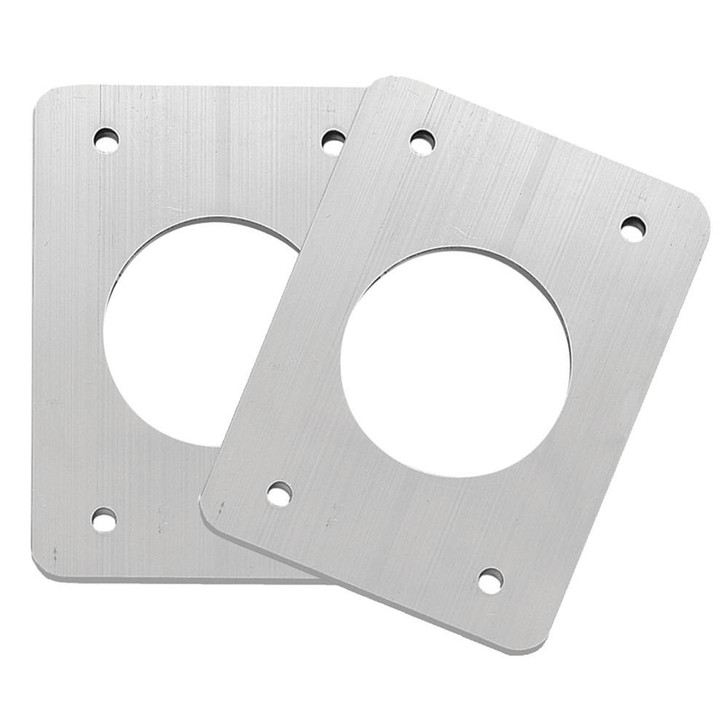 TACO Marine TACO Backing Plates f/Grand Slam Outriggers - Anodized Aluminum 