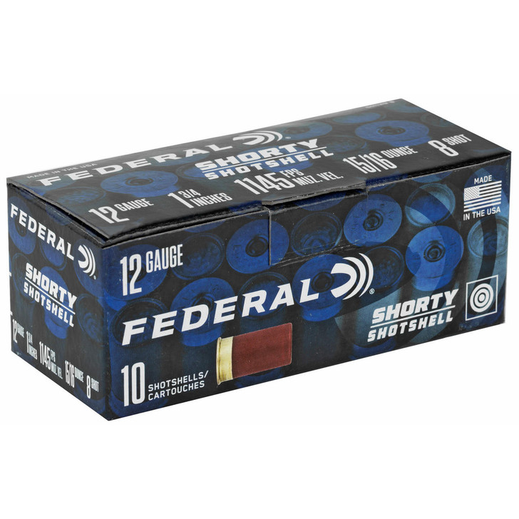 Federal Fed Shrty Ss 12ga 1.75" 8shot 10/100 