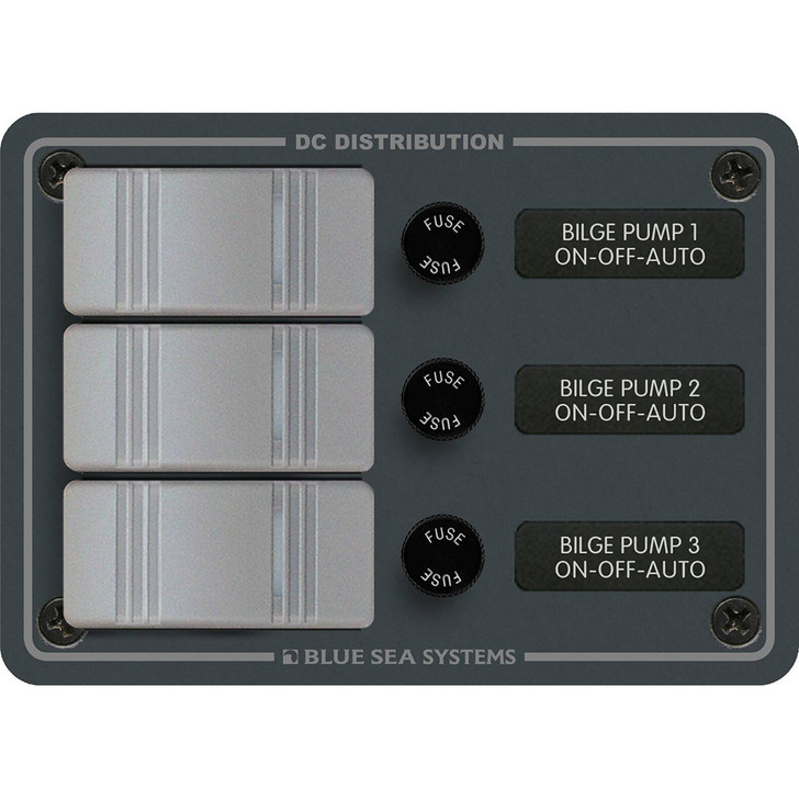 Blue Sea 8665 Contura 3 Bilge Pump Control Panel