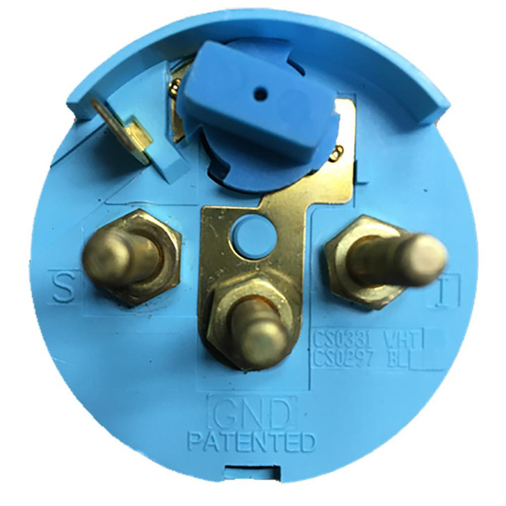 Faria Beede Instruments Faria Euro Black 2" Water Temperature Gauge - Metric (40 to 120° C) 