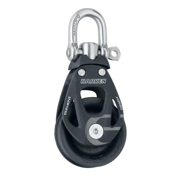  Harken 45mm Single Element Block w/Swivel 