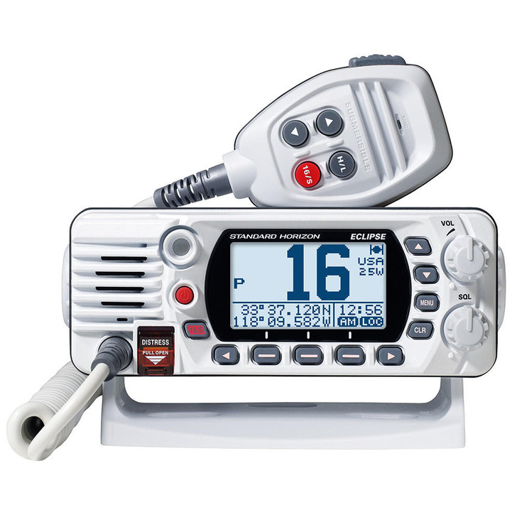  Standard Horizon GX1400G Fixed Mount VHF w/GPS - White 