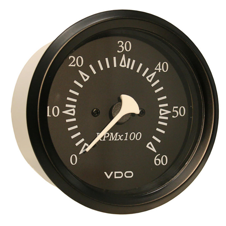  VDO Cockpit Marine 85mm (3-3/8") Sterndrive Tachometer - Black Dial/Bezel 