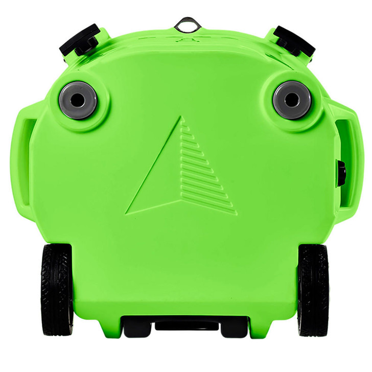  LAKA Coolers 30 Qt Cooler w/Telescoping Handle & Wheels - Lime Green 