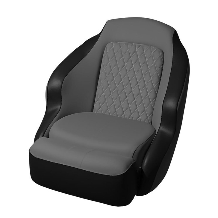 TACO Marine TACO Anclote Diamond Bucket Seat - Grey/Black 