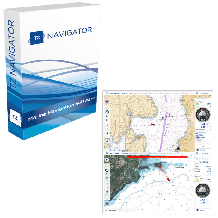  Nobeltec TZ Navigator Software - Digital Download 