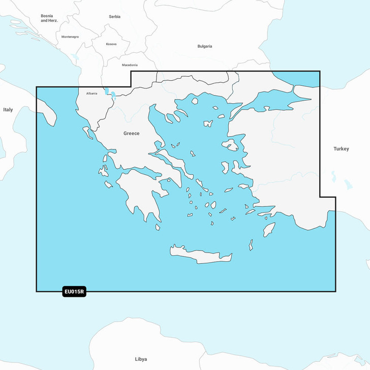  Garmin Navionics+ NSEU015R - Aegean Sea, Sea of Marmara - Marine Chart 