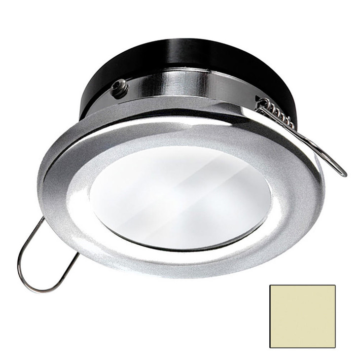 I2Systems Inc i2Systems Apeiron A1110Z Spring Mount Light - Round - Warm White - Brushed Nickel Finish 
