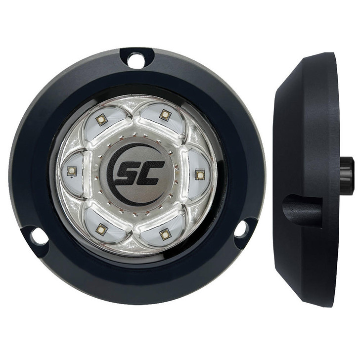 Shadow-Caster LED Lighting Shadow-Caster SC2 Series Polymer Composite Surface Mount Underwater Light - Great White 