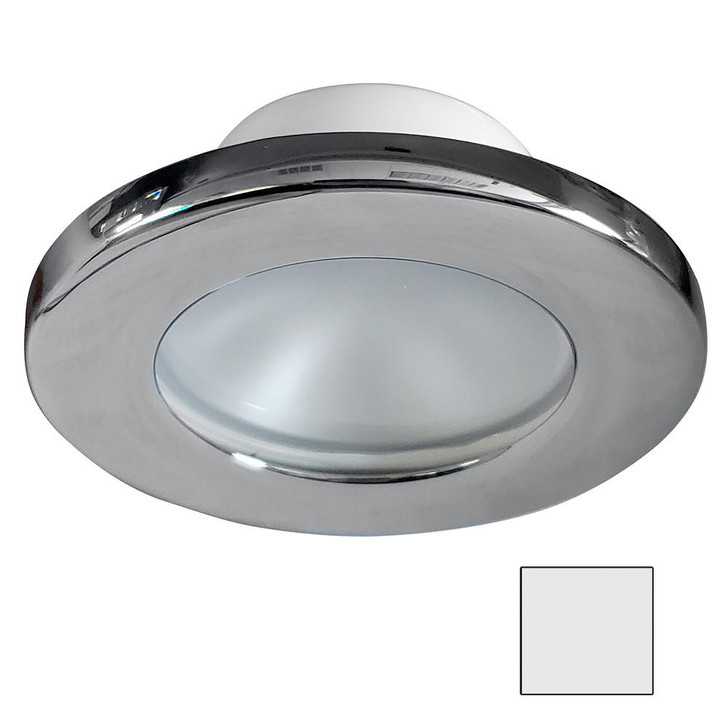 I2Systems Inc i2Systems Apeiron A3101Z 2.5W Screw Mount Light - Cool White - Polished Chrome Finish 