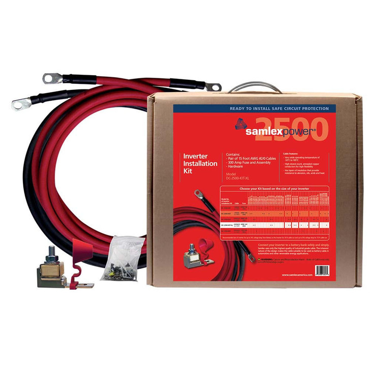 Samlex America Samlex 2500W Inverter Install Kit 