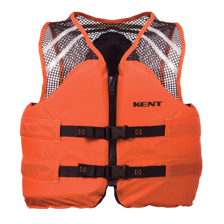 Kent Sporting Goods Kent Mesh Classic Commercial Vest - XL - Orange 