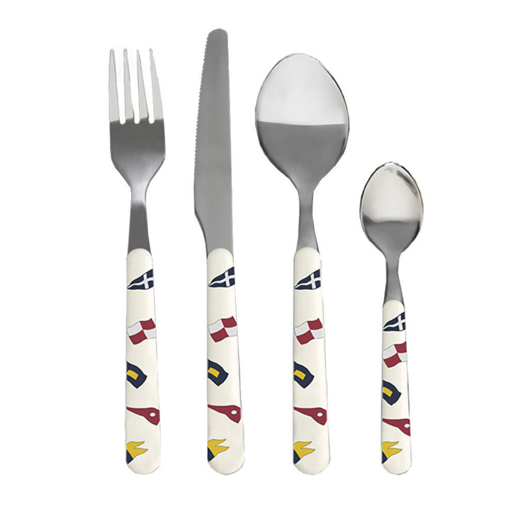  Marine Business Cutlery Stainless Steel Premium - REGATA - Set of 24 