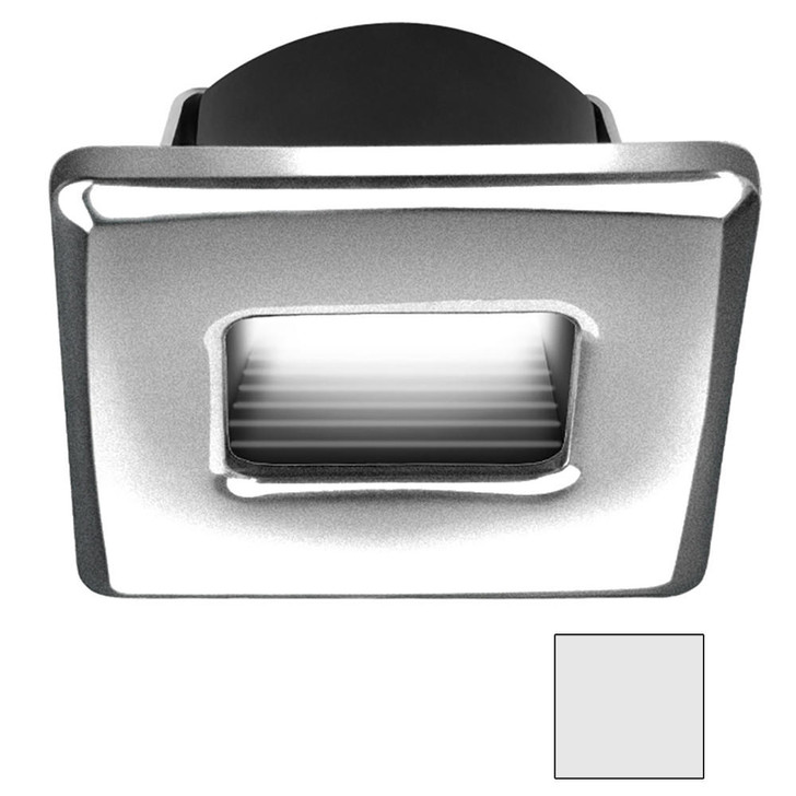 I2Systems Inc i2Systems Ember E1150Z Snap-In - Brushed Nickel - Square - Cool White Light 