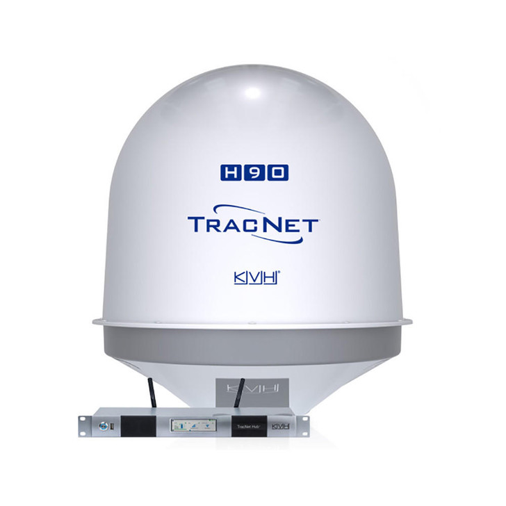  KVH TracNet™ H90 Ku-Band Antenna w/TracNet Hub 