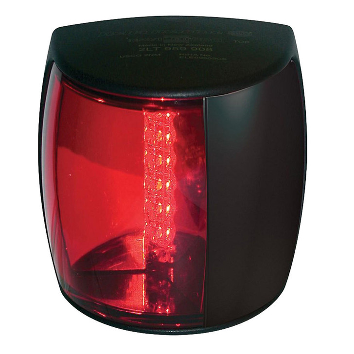  Hella Marine NaviLED PRO Port Navigation Lamp - 2nm - Red Lens/Black Housing 