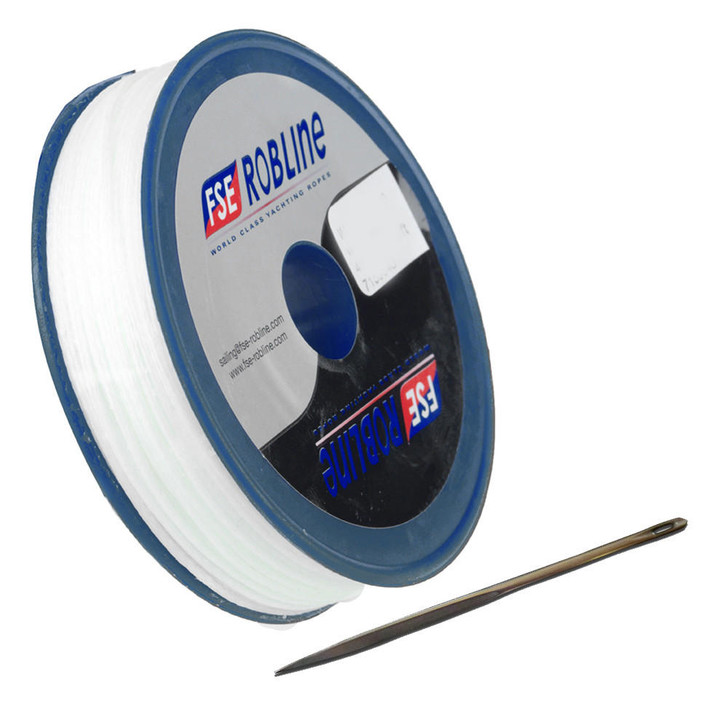  Robline Waxed Whipping Twine Kit - 0.8mm x 40M - White 