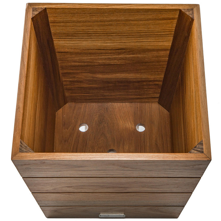  Whitecap Small Planter Box - Teak 